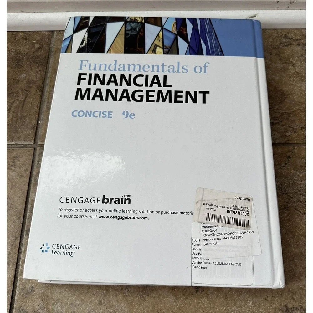 Fundamentals Of Financial Management, Concise 9th Edition Hardback Book